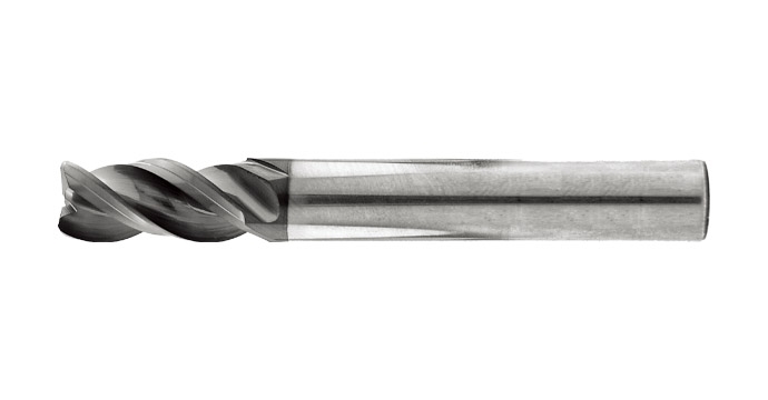 CR-AA TB Coating Corner Radius End Mill - 3 Flutes