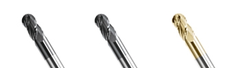 P-ULBT  Long Shank Ball Nose End Mill - 4 Fultes