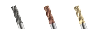 Fine Pitch & Roughing End Mill - 3 Flutes - P-NTA