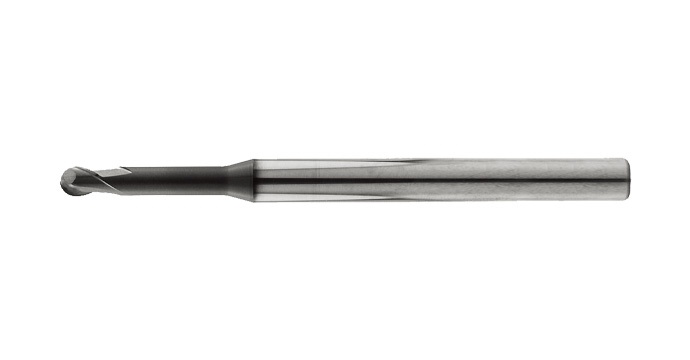 ACBL Long Neck Ball Nose End Mill - 2 Flutes