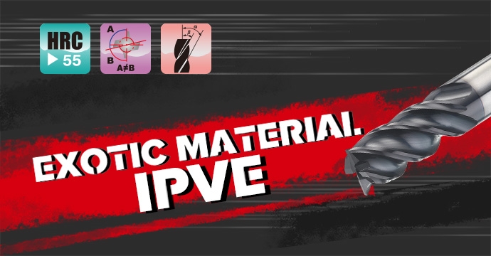 IPVE Carbide Square End Mill for Stainless Steel