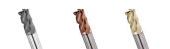 Fine Pitch & Roughing End Mill - 4 Flutes - P-XTA