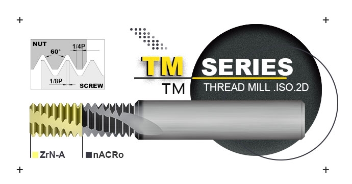 Thread Mill Cutter ISO 2D
