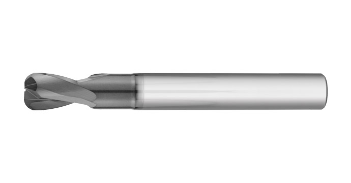 CMF Corner Radius End Mill - 2 Flutes