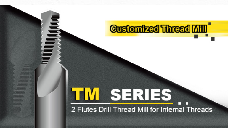 Thread Mill ISO + Drill + Chamfer Thread Milling Cutters