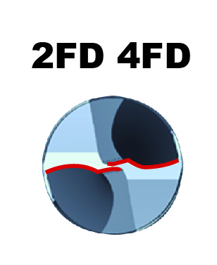 2FD 4FD  END FACE