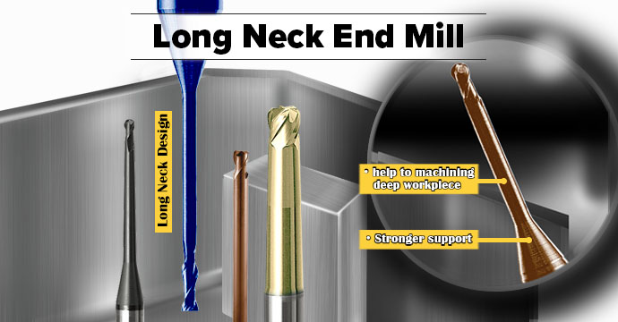 Long Neck End Mill